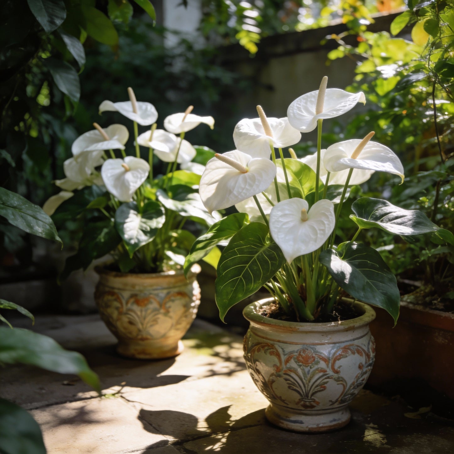 Anthurium Andraeanum White Seeds for Indoor and Garden Planting