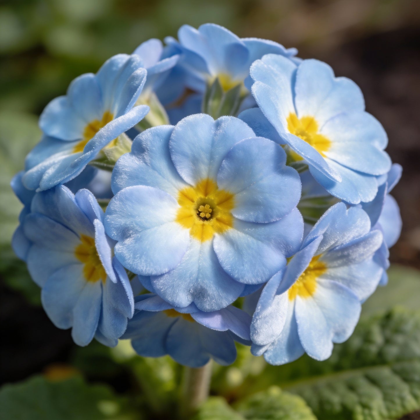 Primula Acaulis Light Blue Seeds for Garden Planting