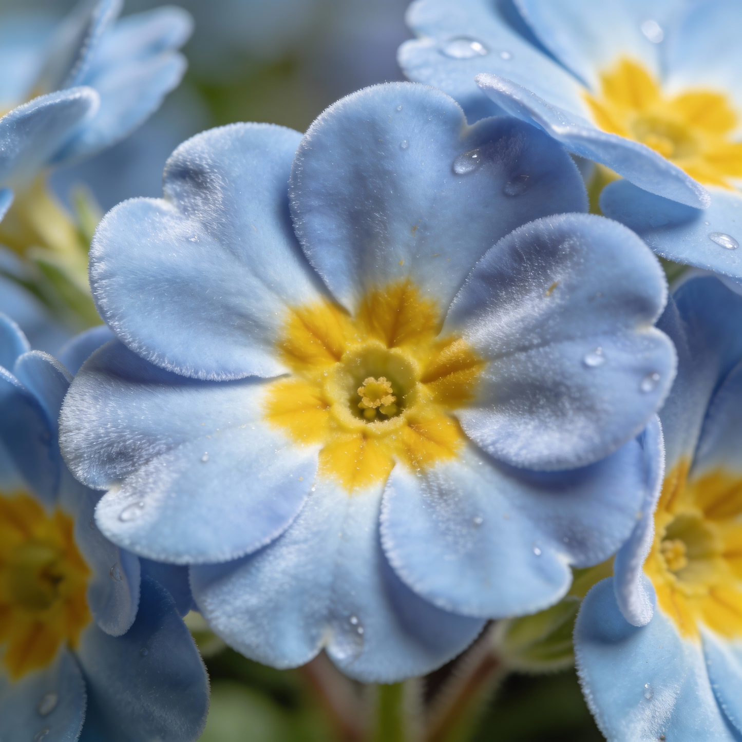 Primula Acaulis Light Blue Seeds for Garden Planting