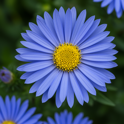 Giant Blue Moon Aster Flower Seeds for Garden Planting