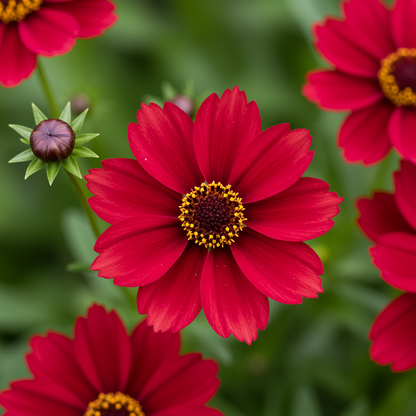 Coreopsis Red Flower Seeds for Garden Planting