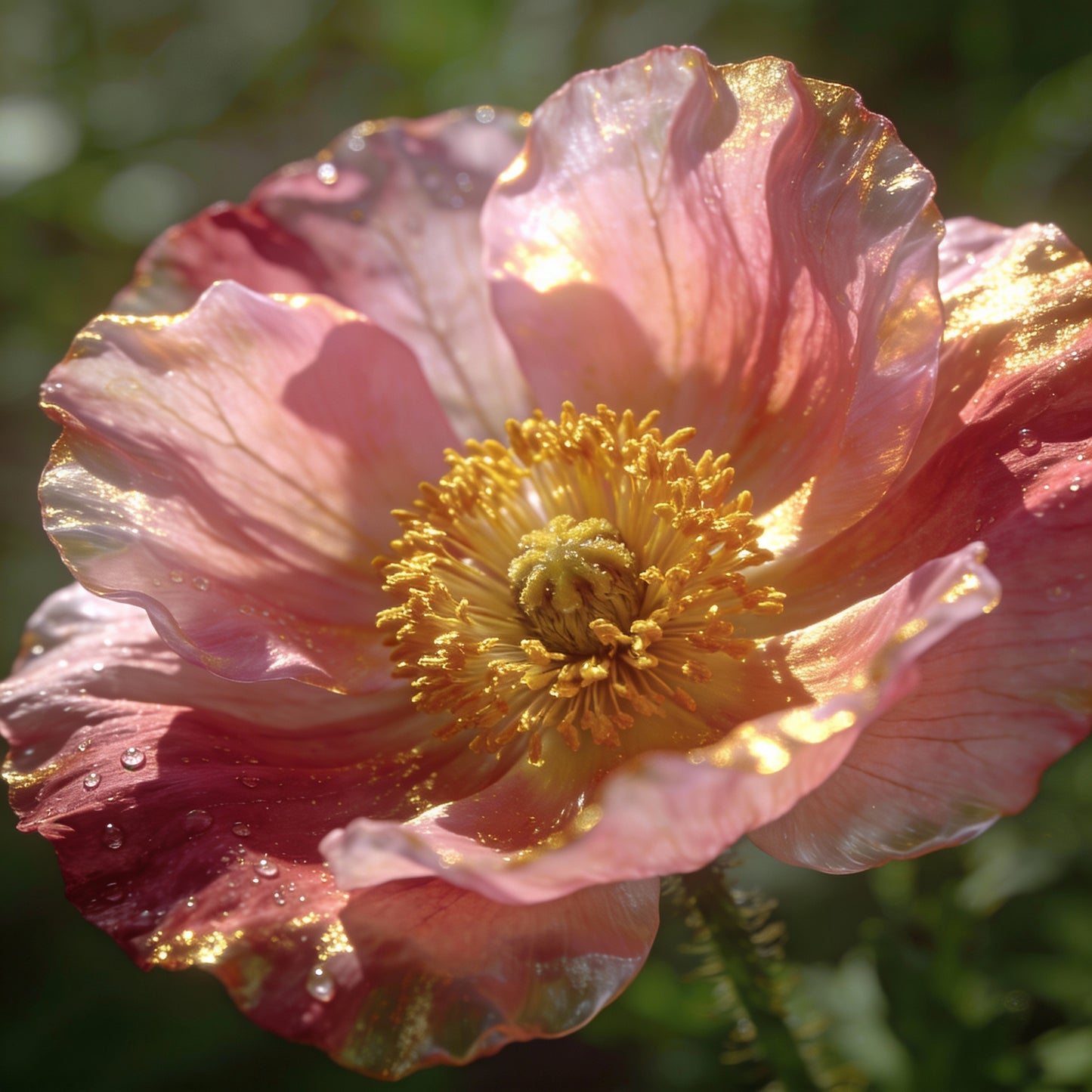 Papaver Radicatum Rosea Flower Seeds for Garden Planting