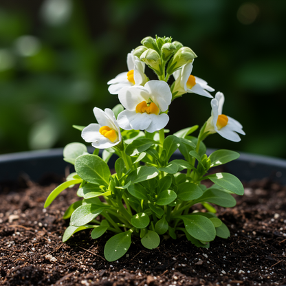 Nemesia Red and White Flower Seeds