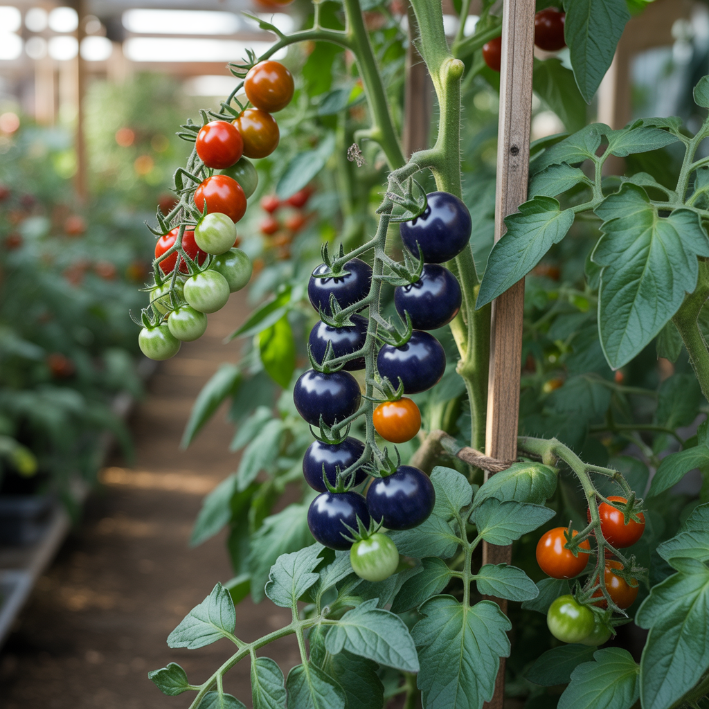 Indigo Blue Berries Tomato Seeds – Heirloom Tomato for Planting
