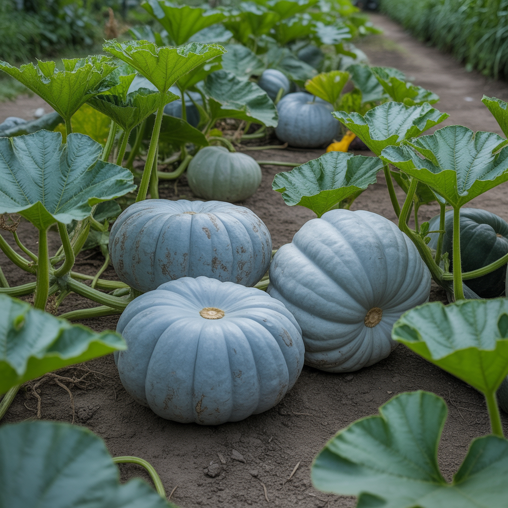 Squash Queensland Blue Seeds – Heirloom Variety for Bountiful Harvests