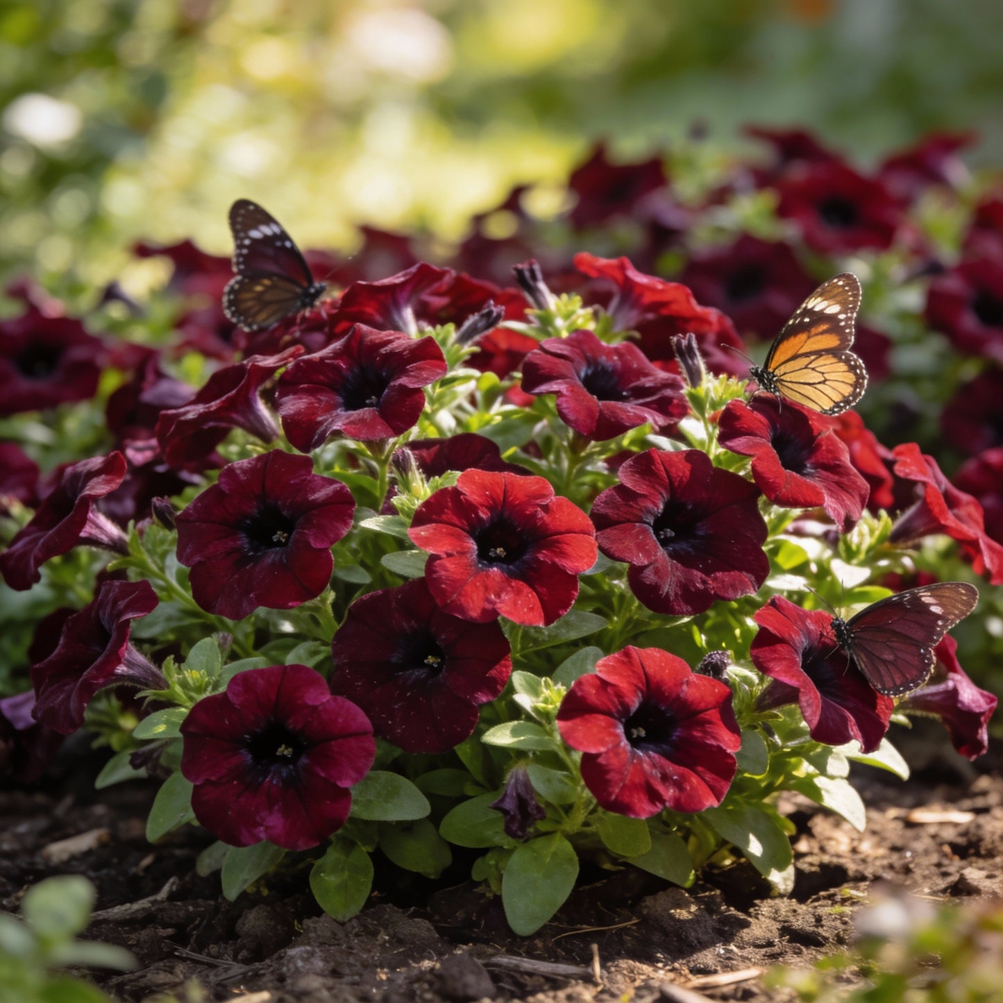Vinca Pacifica XP Burgundy Flower Seeds for Garden Planting