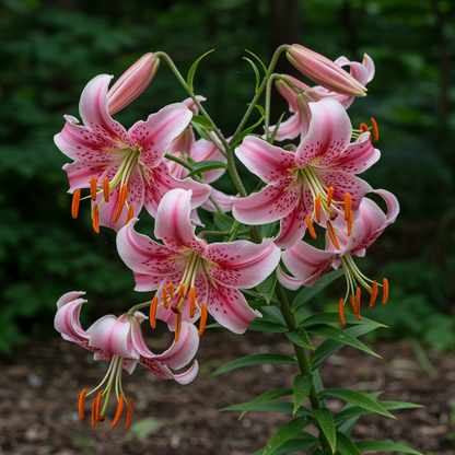 Lilium martagon Pink Flower Seeds – Turk’s Cap Lily for Planting