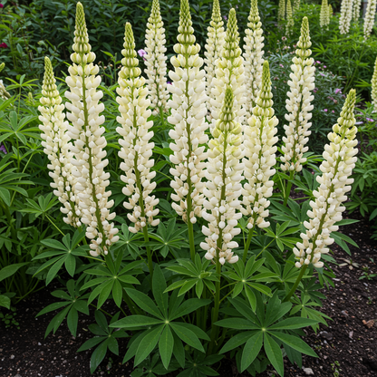 Lupinus arboreus Snow Queen Flower Seeds – White Lupin for Planting