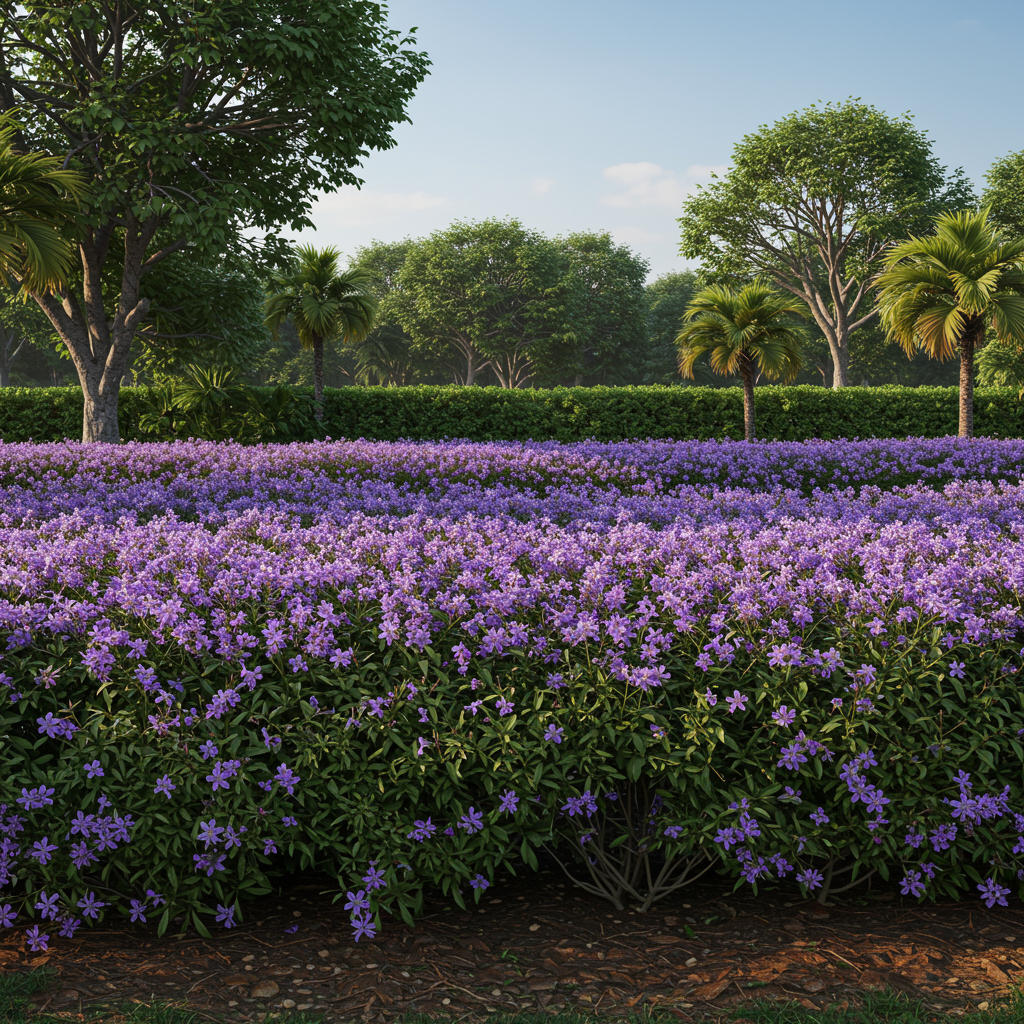 Grewia occidentalis Seeds – Lavender Star Flower for Planting