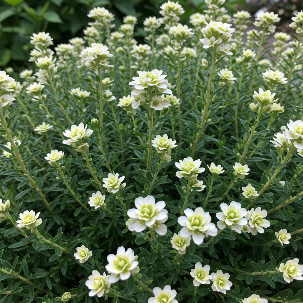 Candytuft Seeds (Iberis Sempervirens) – Low-Growing Evergreen Perennial & Fragrant Ground Cover