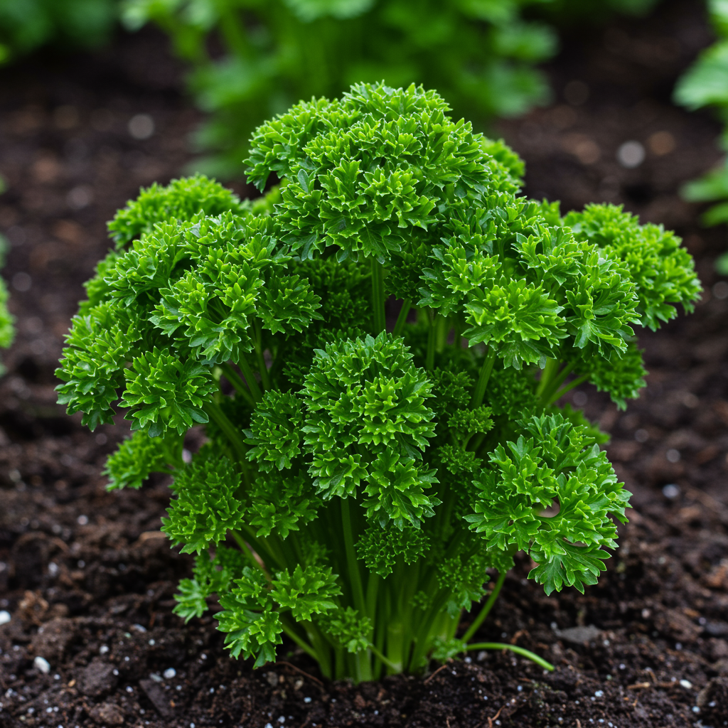 Organic Triple Curled Parsley Seeds for Planting