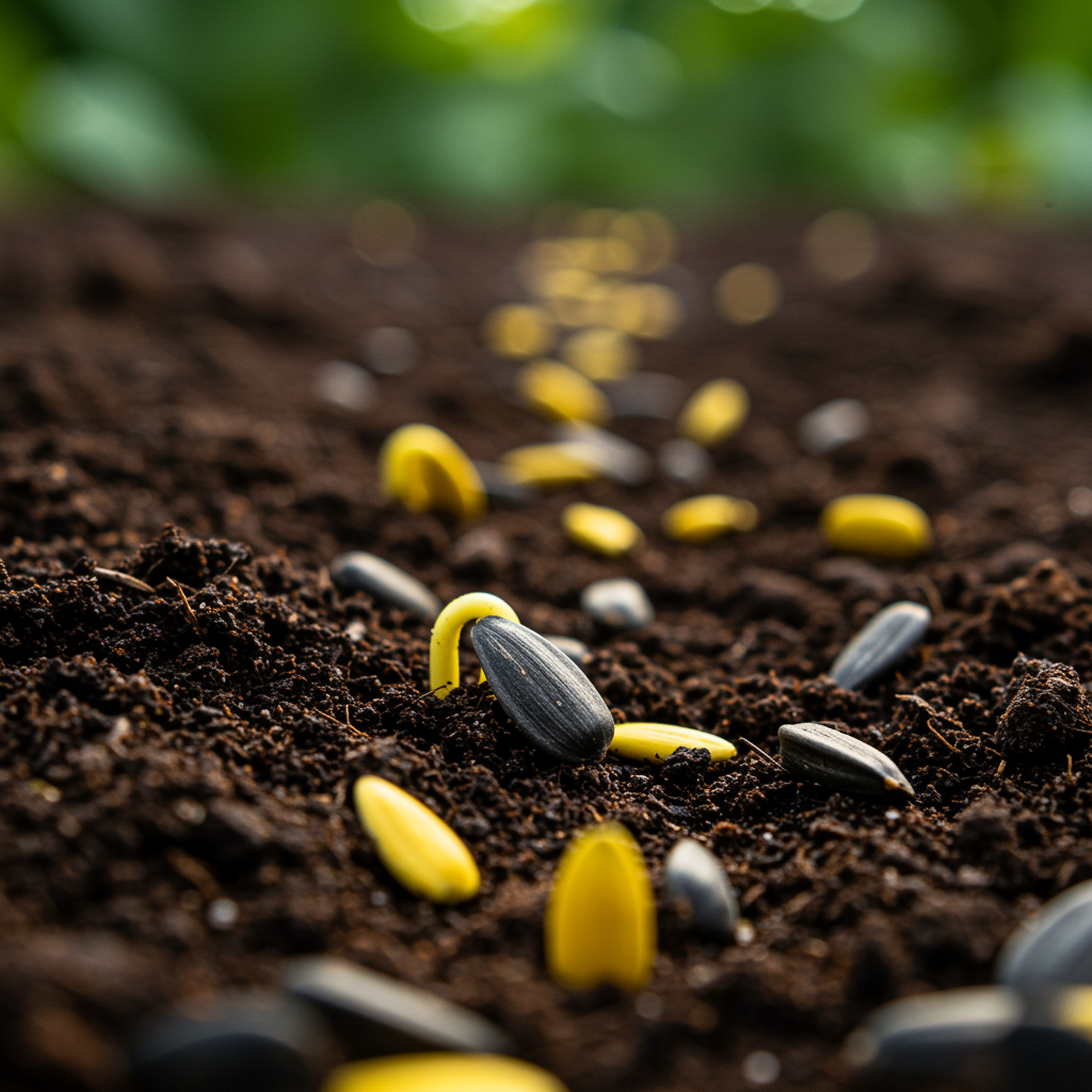 Bright Yellow Sunflower Seeds for Garden Planting