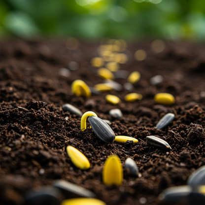 Bright Yellow Sunflower Seeds for Garden Planting
