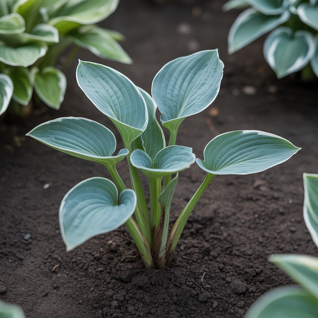 Hosta Seeds for Planting – Heirloom Non-GMO Perennial Shade Plant Silvery Blue Foliage Variety