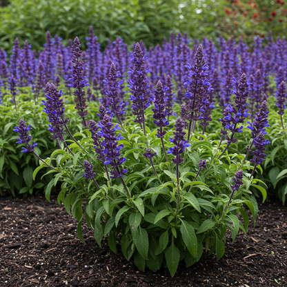 Salvia barrelieri Flower Seeds – Blue Blooms for Planting