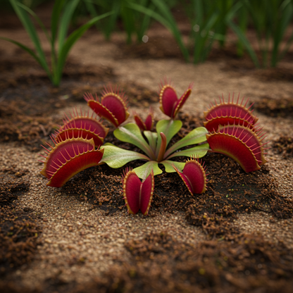 Red Venus Flytrap Seeds for Planting – Carnivorous Plant Dionaea muscipula