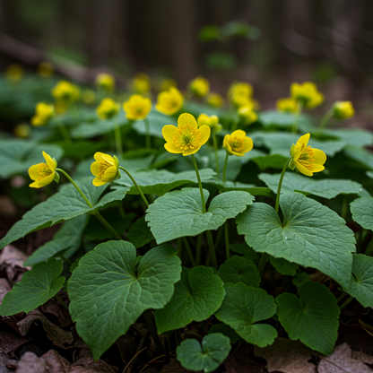 Saruma Henryi Flower Seeds for Garden Planting