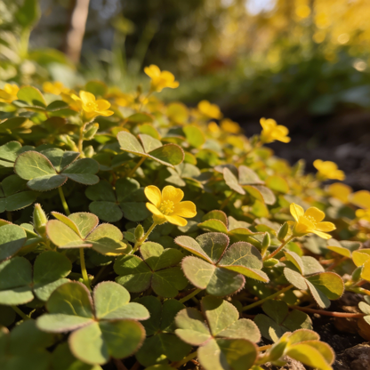 Procumbent Yellow Sorrel Grass Seeds - Sorrel Flower Seeds for Garden