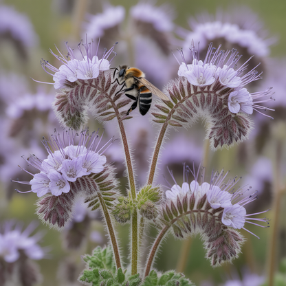Phacelia Tanacetifolia Seeds - Phacelia Flower Seeds for Garden