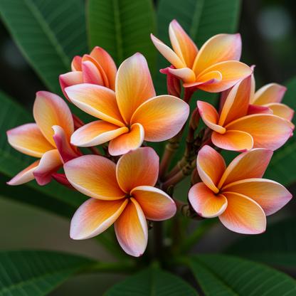 Plumeria Apricot Flower Seeds - Plumeria Flower Seeds for Garden