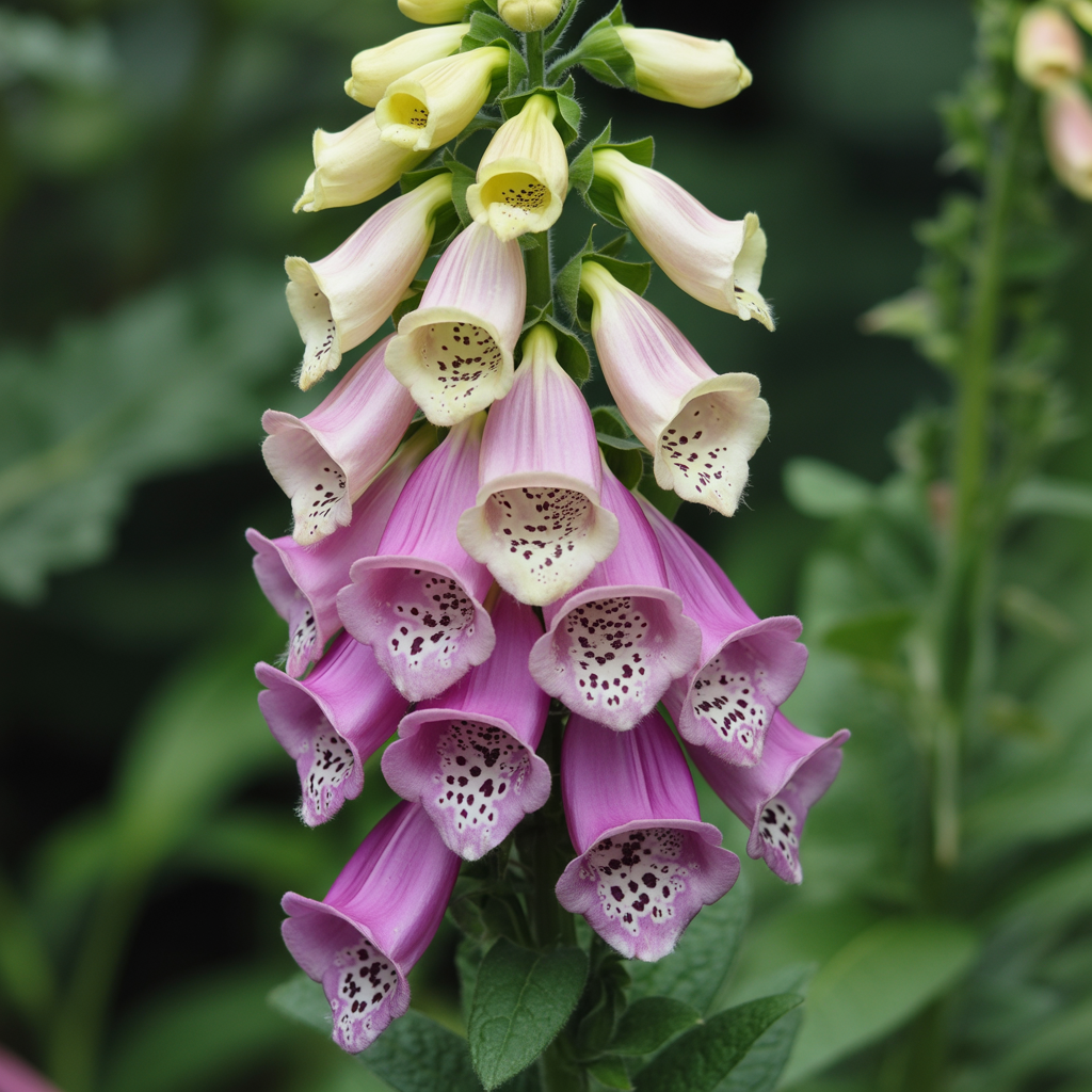 Foxglove Digitalis Purpurea Apricot Seeds - Foxglove Flower Seeds for Garden