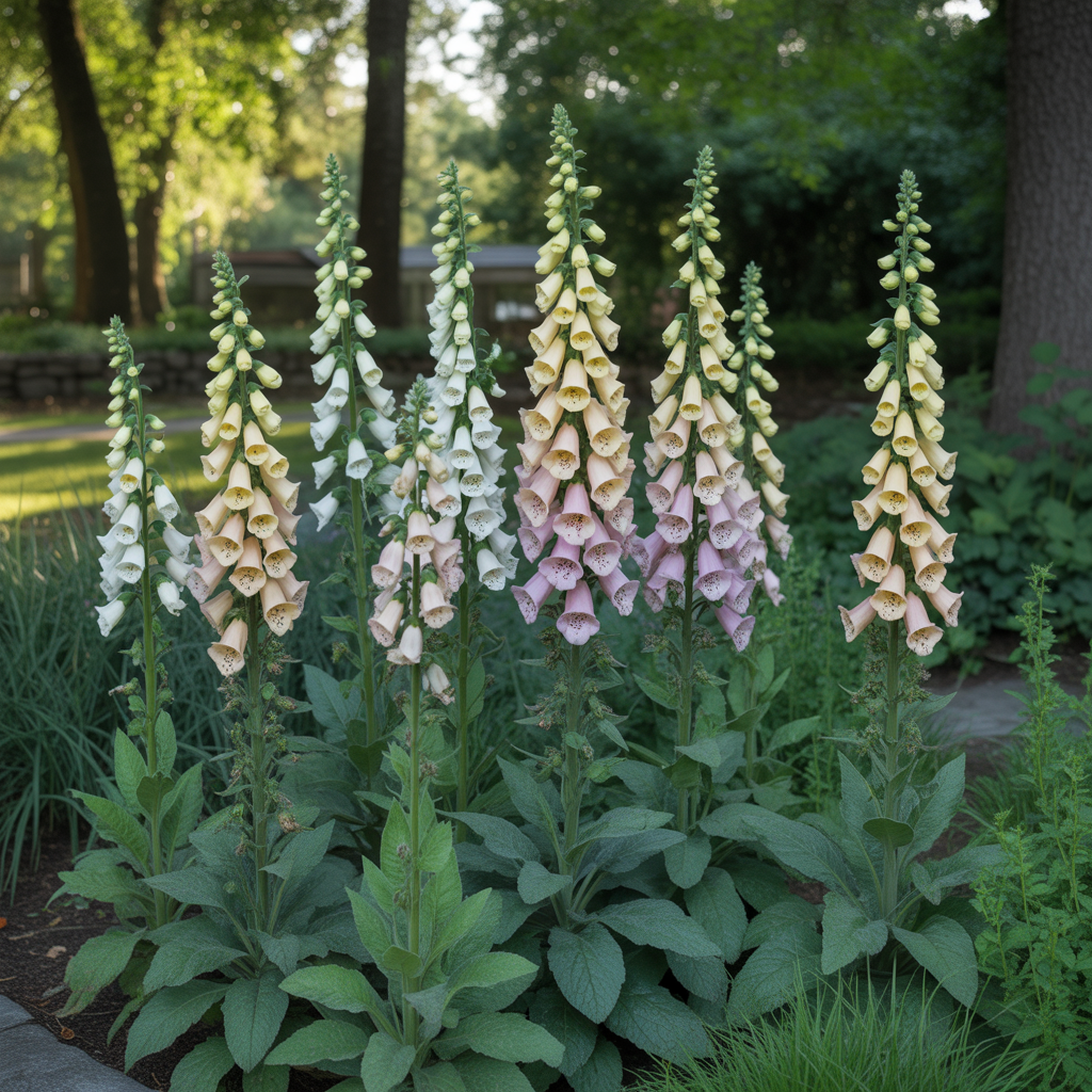 Foxglove Digitalis Purpurea Apricot Seeds - Foxglove Flower Seeds for Garden