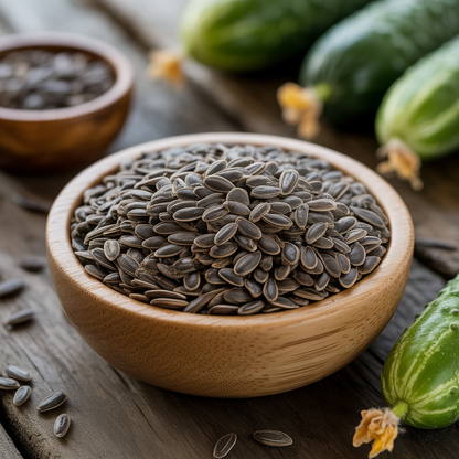 English Cucumber (Cucumis sativus ‘Burpless’) Seeds