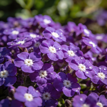 Rockcress Purple Seeds - Aubrieta Ground Cover Flower Seeds for Garden