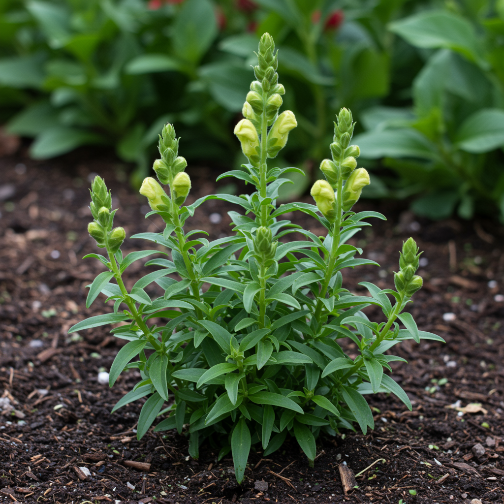 Pure White Snapdragon Seeds - White Snapdragon Flower Seeds for Garden