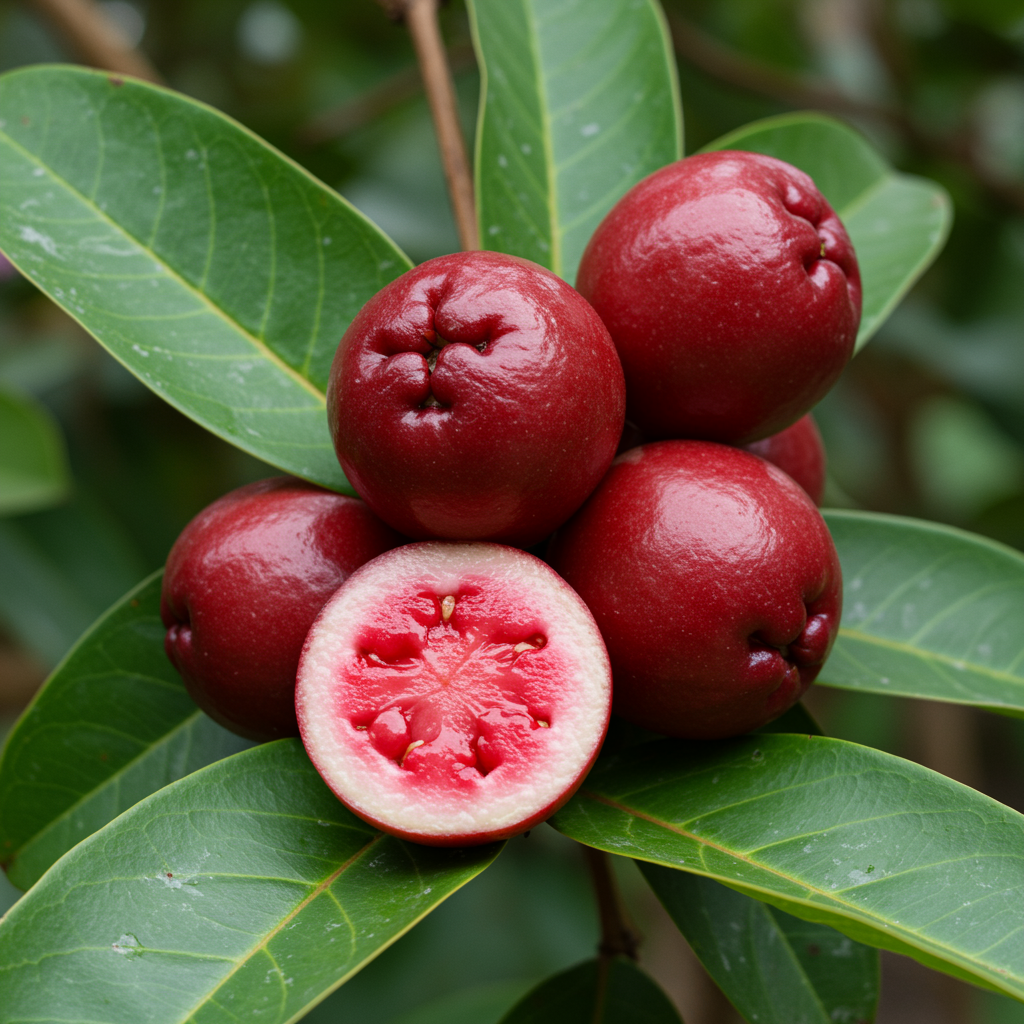 Red Malaysian Guava Seeds for Planting – Red-Fleshed Tropical Fruit Seeds