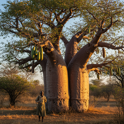 African Baobab Tree Seeds (Adansonia digitata) – Exotic Monkey Bread Fruit Tree
