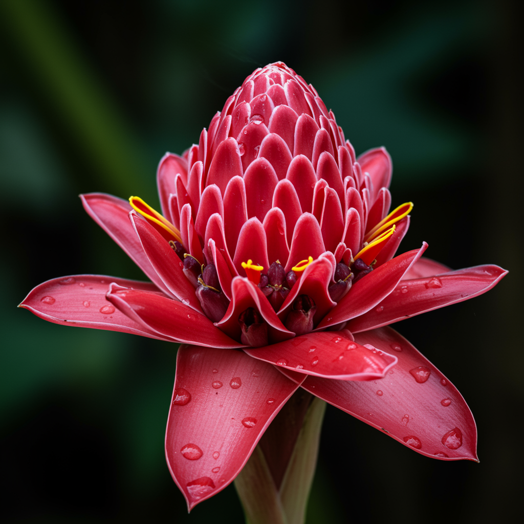 Red Torch Ginger Flower Seeds For Planting 50 Seeds Pack