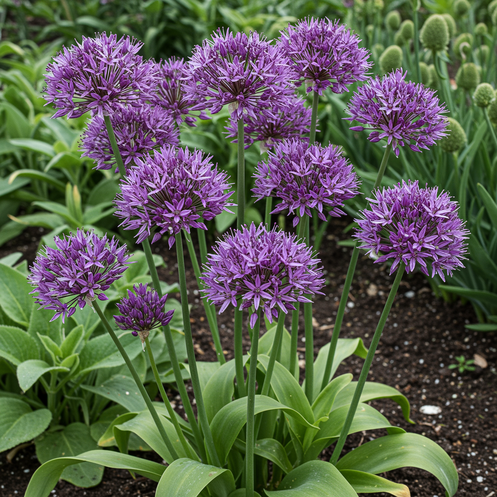 Society Garlic Herb Seeds for Planting – Elegant Garlic-Scented Ornamental Herb for Gardens