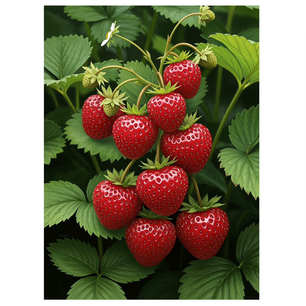 earliglow-strawberry-seeds-sweet-early-harvest-berries