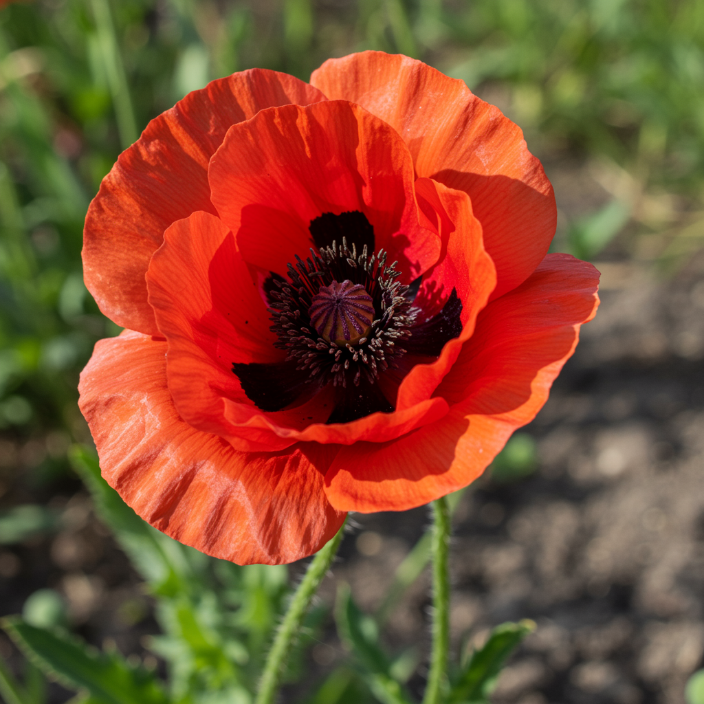 Papaver rhoeas Flower Seeds – Wild Poppy for Planting