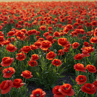 Papaver rhoeas Flower Seeds – Wild Poppy for Planting