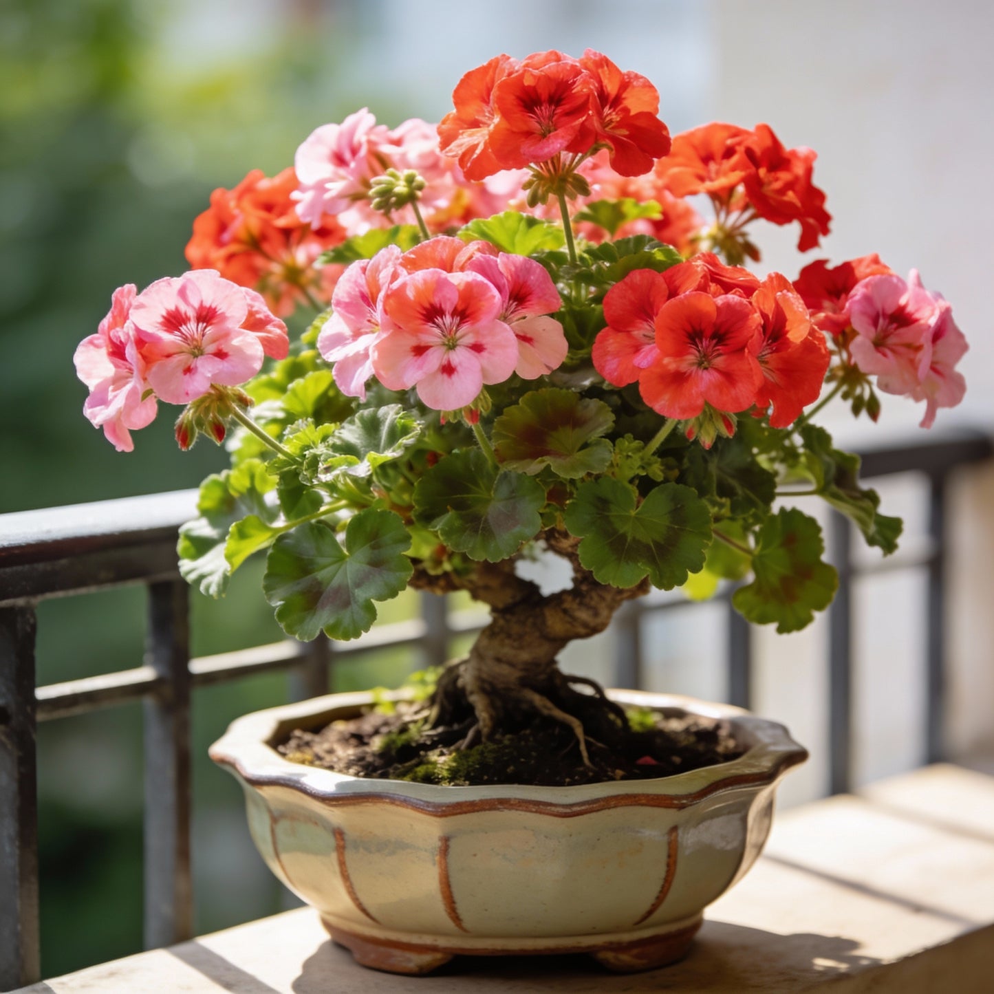 Geranium Pelargonium Bonsai Flower Seeds for Garden Planting