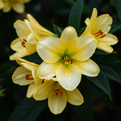 Lily Scented Creeper Bonsai Light Yellow Flower Seeds for Garden Planting