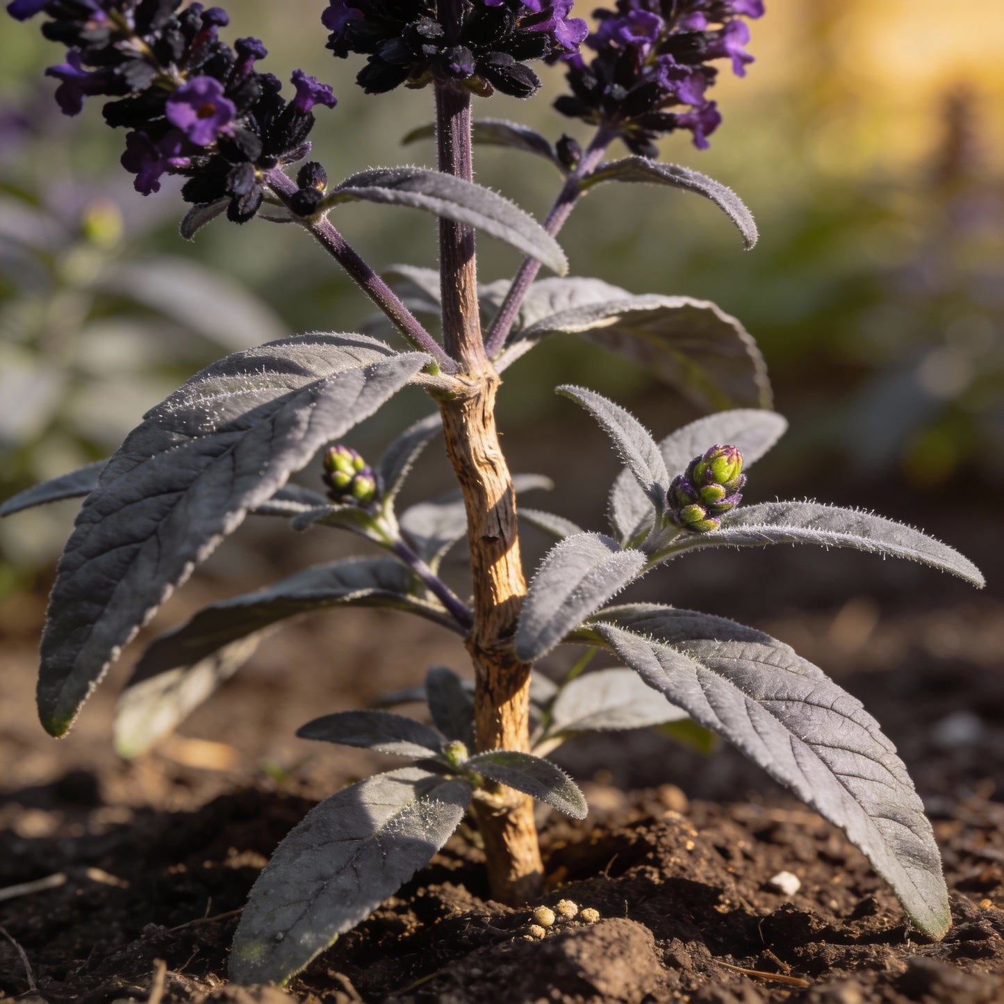Buddleia Black Knight Butterfly Bush Flower Seeds for Garden Planting
