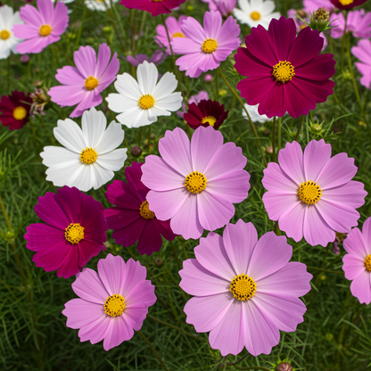 High Yield Cosmos Flower Hybrid Seeds for Garden Planting