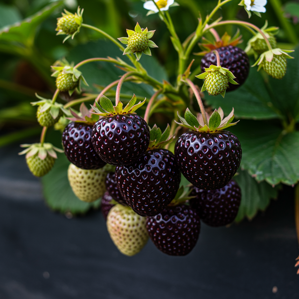 black-strawberry-seeds-grow-unique-juicy-exotic-strawberries