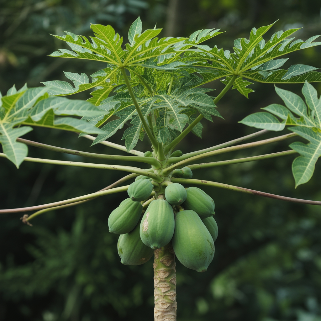 Green Papaya Fruit Seeds for Planting – Fresh Tropical Papaya Seeds for Home Gardening
