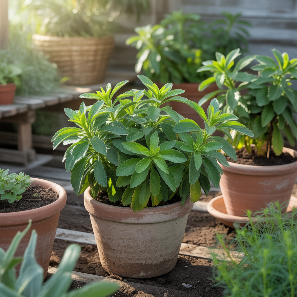 Stevia Herb Seeds for Planting – Natural Sweetener Plant for Home Gardens