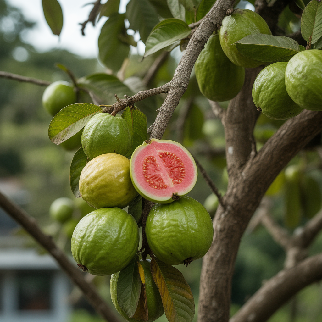 Guava Fruit Tree Seeds (Psidium guajava) – Tropical Edible Fruit Seeds