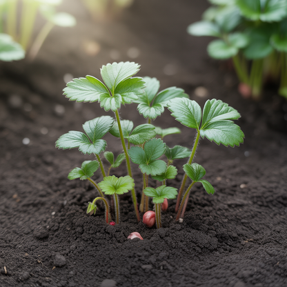 Rügen Strawberry Seeds – Everbearing Alpine Strawberry (Fragaria vesca)