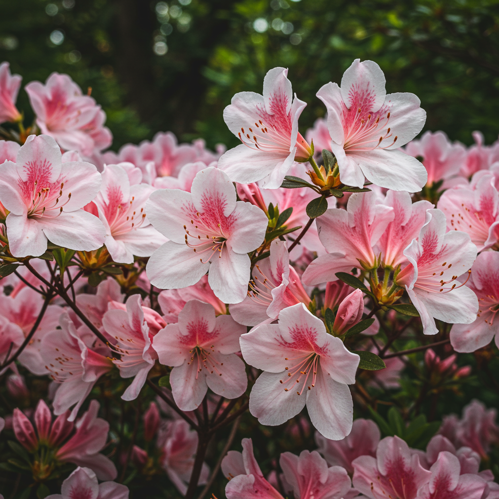 Fragrant Native Azalea Seeds with Large White & Pink Blooms