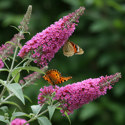 Pink Delight Butterfly Bush Seeds for Planting – Buddleja davidii with Vibrant Pink Blooms