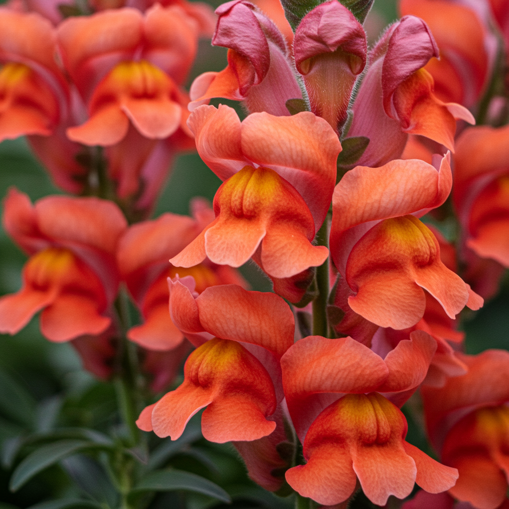 Salmon Snapdragon Flower Seeds - Snapdragon Flower Seeds for Garden
