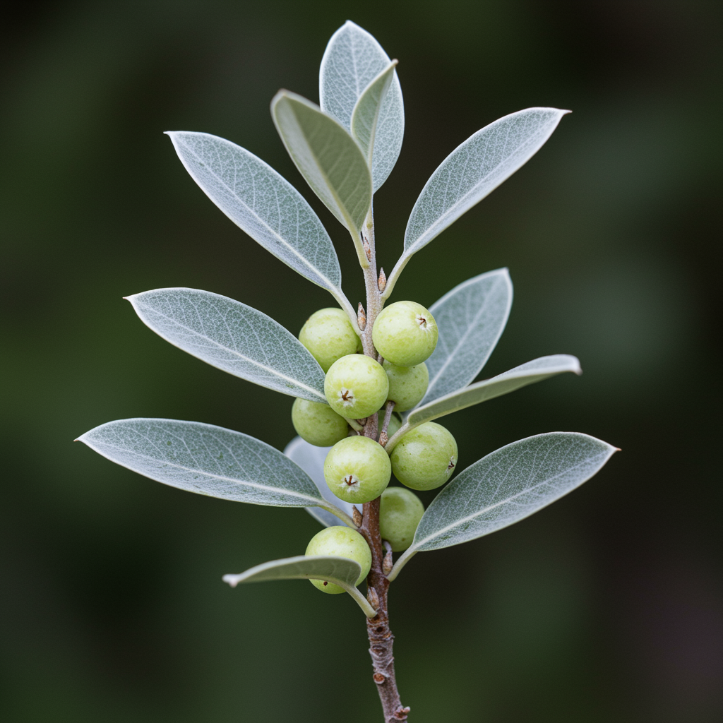Silver Buffaloberry Seeds – Shepherdia argentea Red Fruit Native Bullberry Shrub