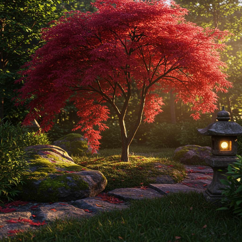 Red Japanese Maple Tree Seeds - Japanese Maple Tree Seeds for Garden